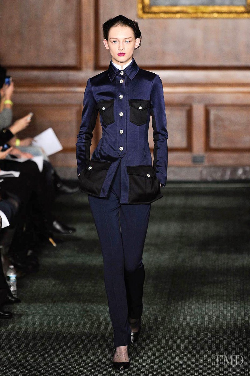 Bill Blass fashion show for Autumn/Winter 2012