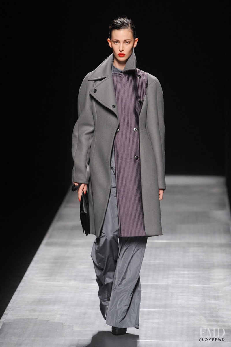 Ruby Aldridge featured in  the Sportmax fashion show for Autumn/Winter 2012