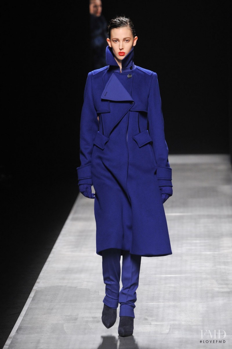 Ruby Aldridge featured in  the Sportmax fashion show for Autumn/Winter 2012