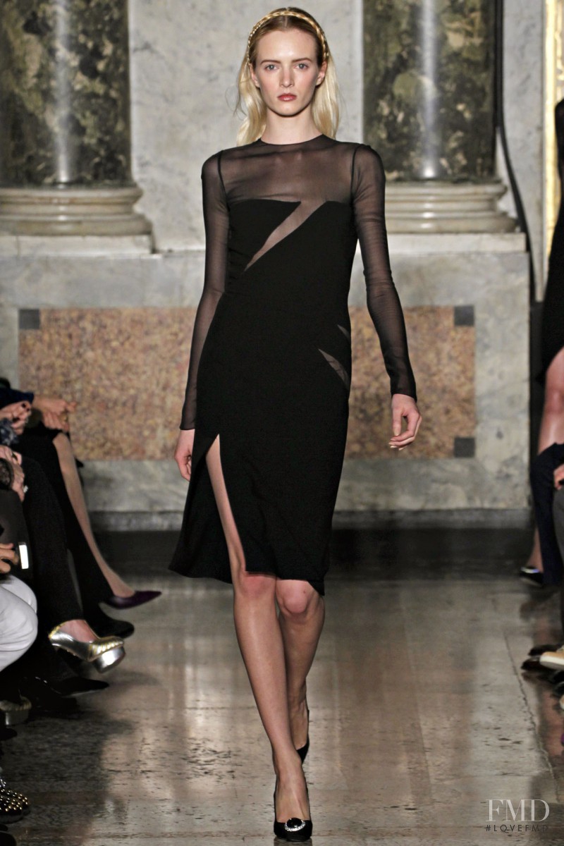 Daria Strokous featured in  the Pucci fashion show for Autumn/Winter 2012