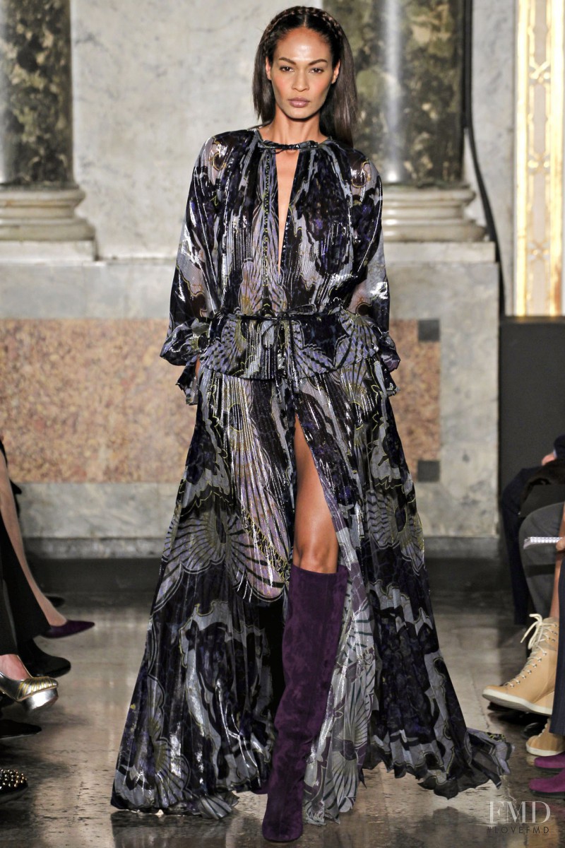 Joan Smalls featured in  the Pucci fashion show for Autumn/Winter 2012
