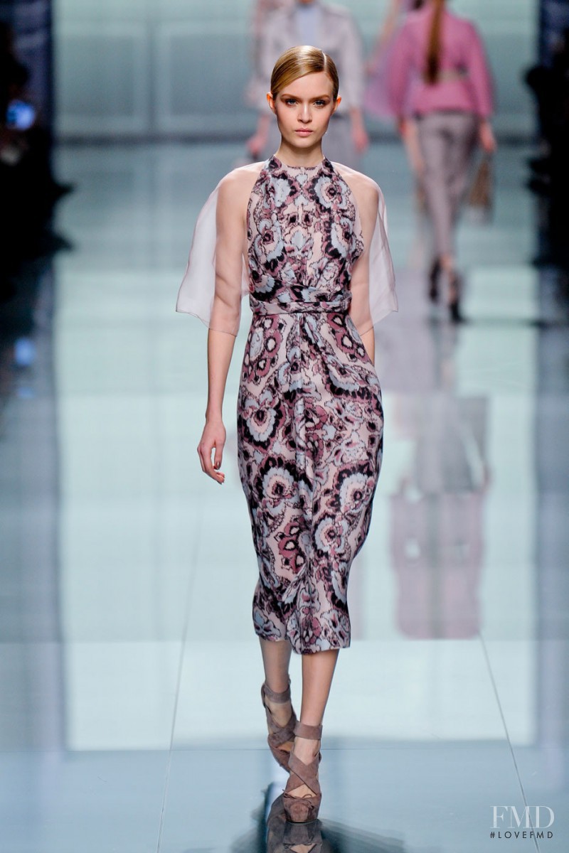 Josephine Skriver featured in  the Christian Dior fashion show for Autumn/Winter 2012