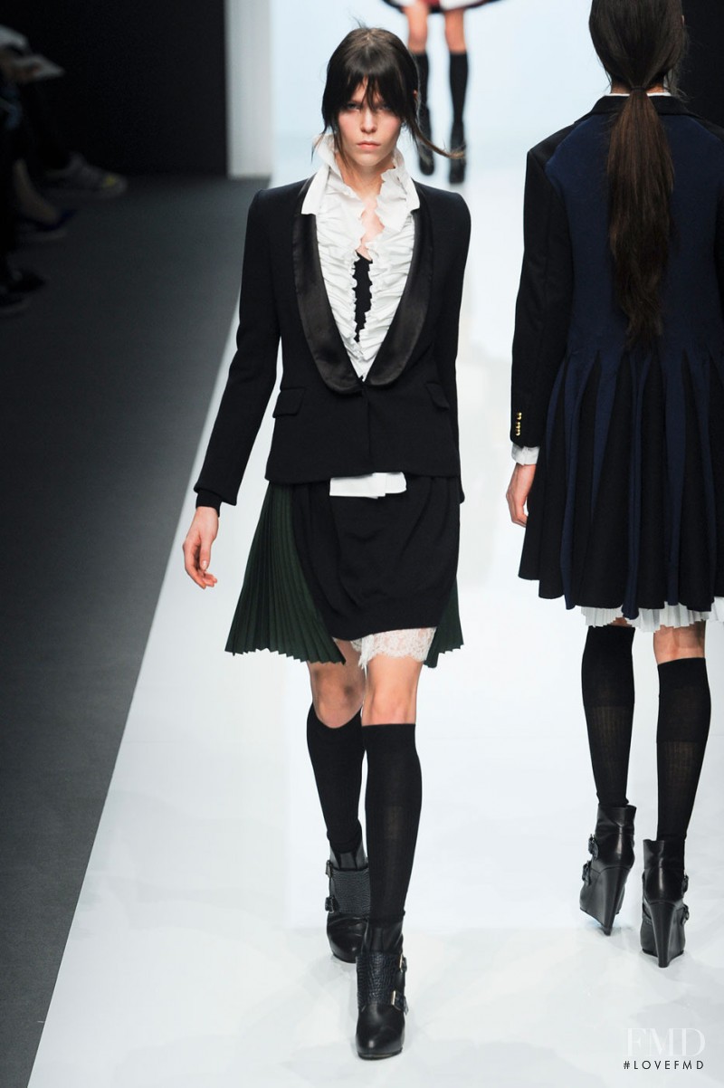 Sacai fashion show for Autumn/Winter 2012