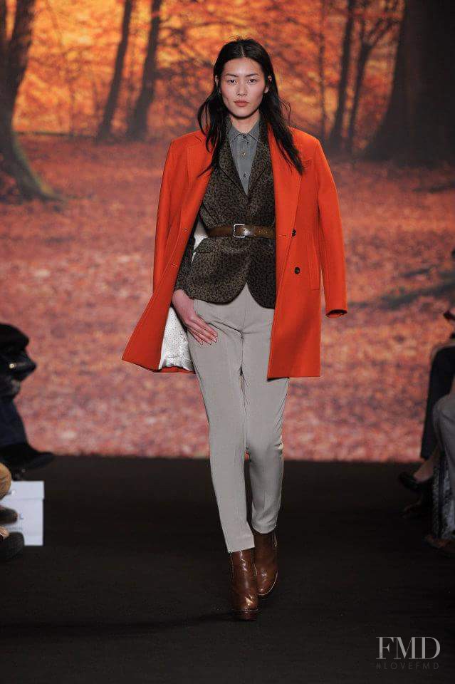 Liu Wen featured in  the Paul et Joe fashion show for Autumn/Winter 2012