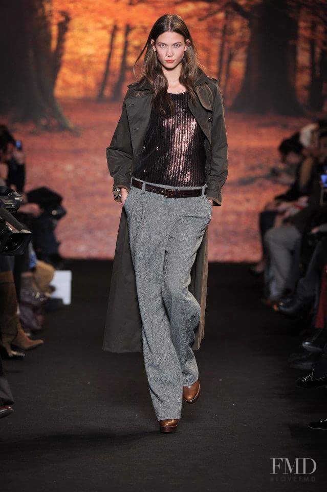 Karlie Kloss featured in  the Paul et Joe fashion show for Autumn/Winter 2012