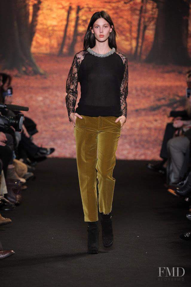Ruby Aldridge featured in  the Paul et Joe fashion show for Autumn/Winter 2012