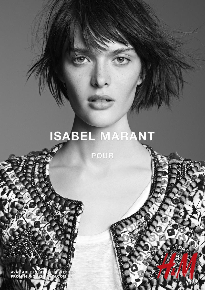 Sam Rollinson featured in  the H&M Isabel Marant pour H&M advertisement for Fall 2013