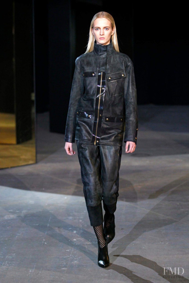 Daria Strokous featured in  the Alexander Wang fashion show for Autumn/Winter 2012