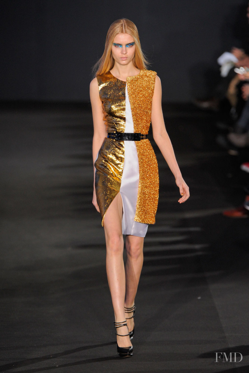 Josephine Skriver featured in  the Prabal Gurung fashion show for Autumn/Winter 2012