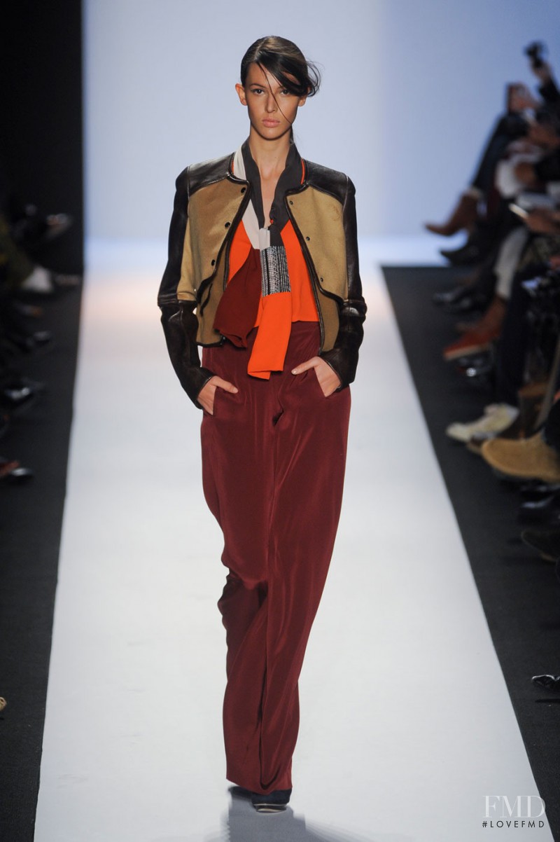 Ruby Aldridge featured in  the BCBG By Max Azria fashion show for Autumn/Winter 2012