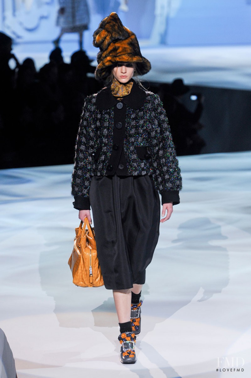 Marina Heiden featured in  the Marc Jacobs fashion show for Autumn/Winter 2012