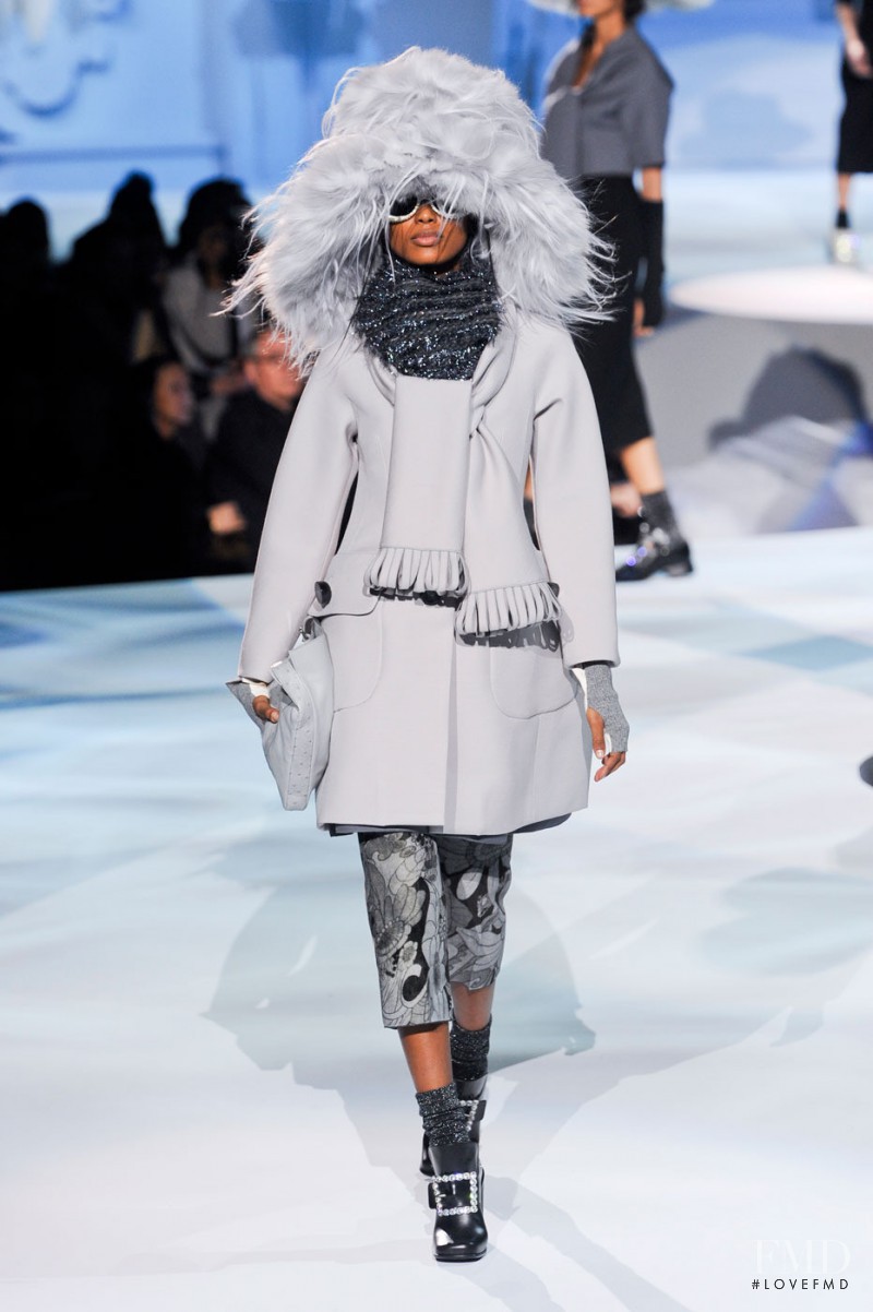 Jasmine Tookes featured in  the Marc Jacobs fashion show for Autumn/Winter 2012