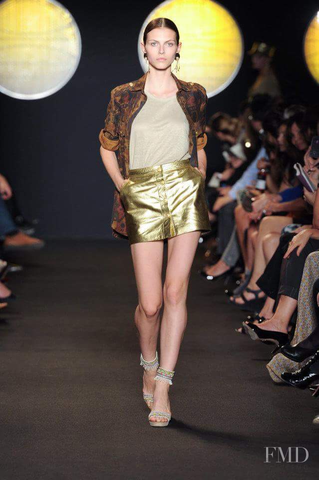 Karlina Caune featured in  the Paul et Joe fashion show for Spring/Summer 2012