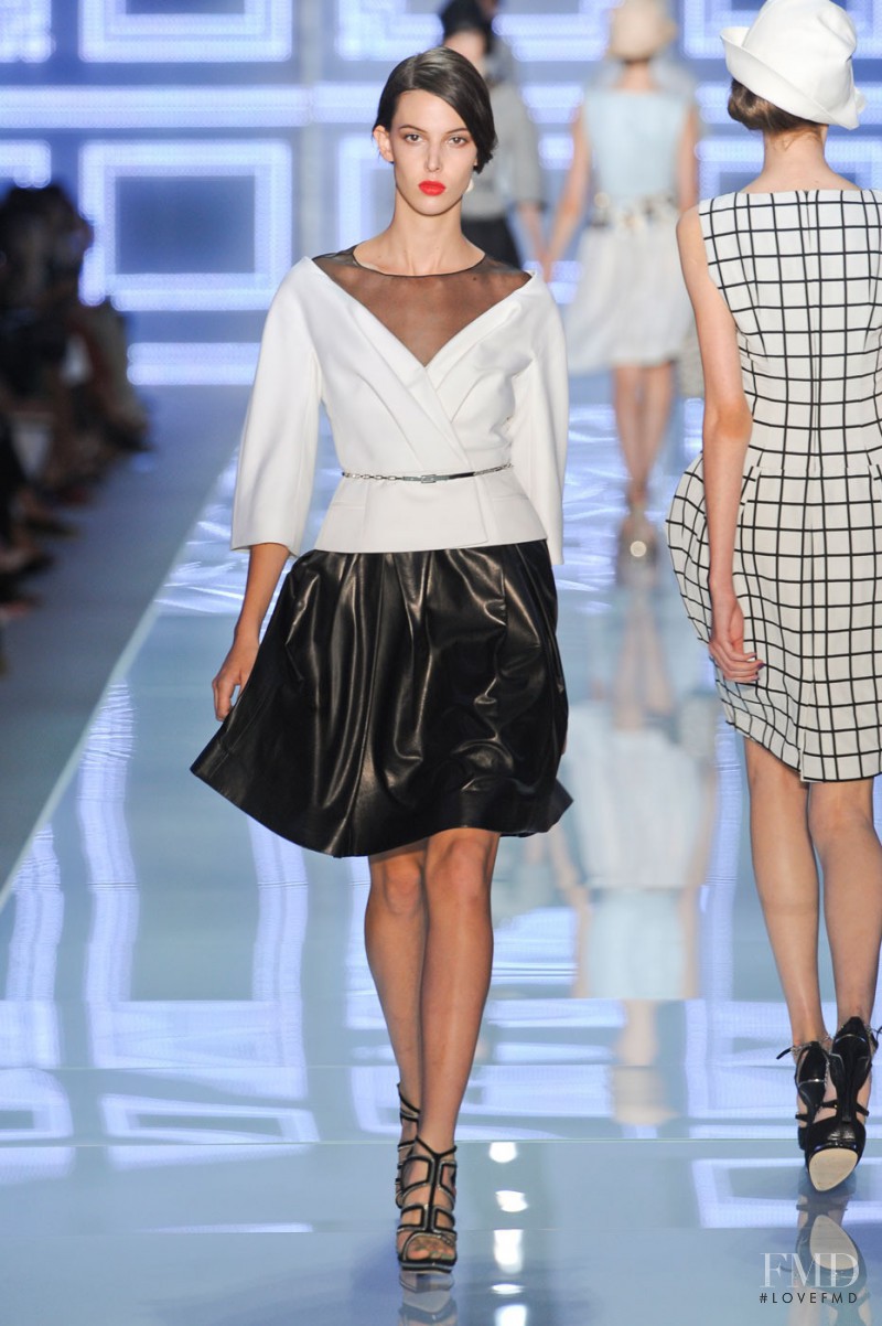 Ruby Aldridge featured in  the Christian Dior fashion show for Spring/Summer 2012