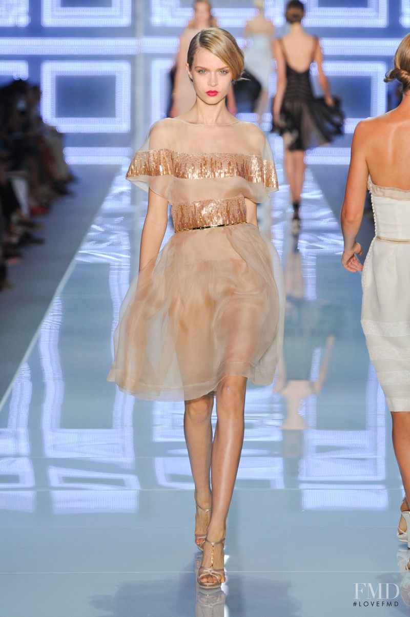 Josephine Skriver featured in  the Christian Dior fashion show for Spring/Summer 2012