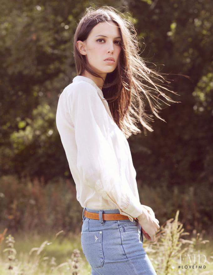 Ruby Aldridge featured in  the MiH Jeans lookbook for Spring/Summer 2012