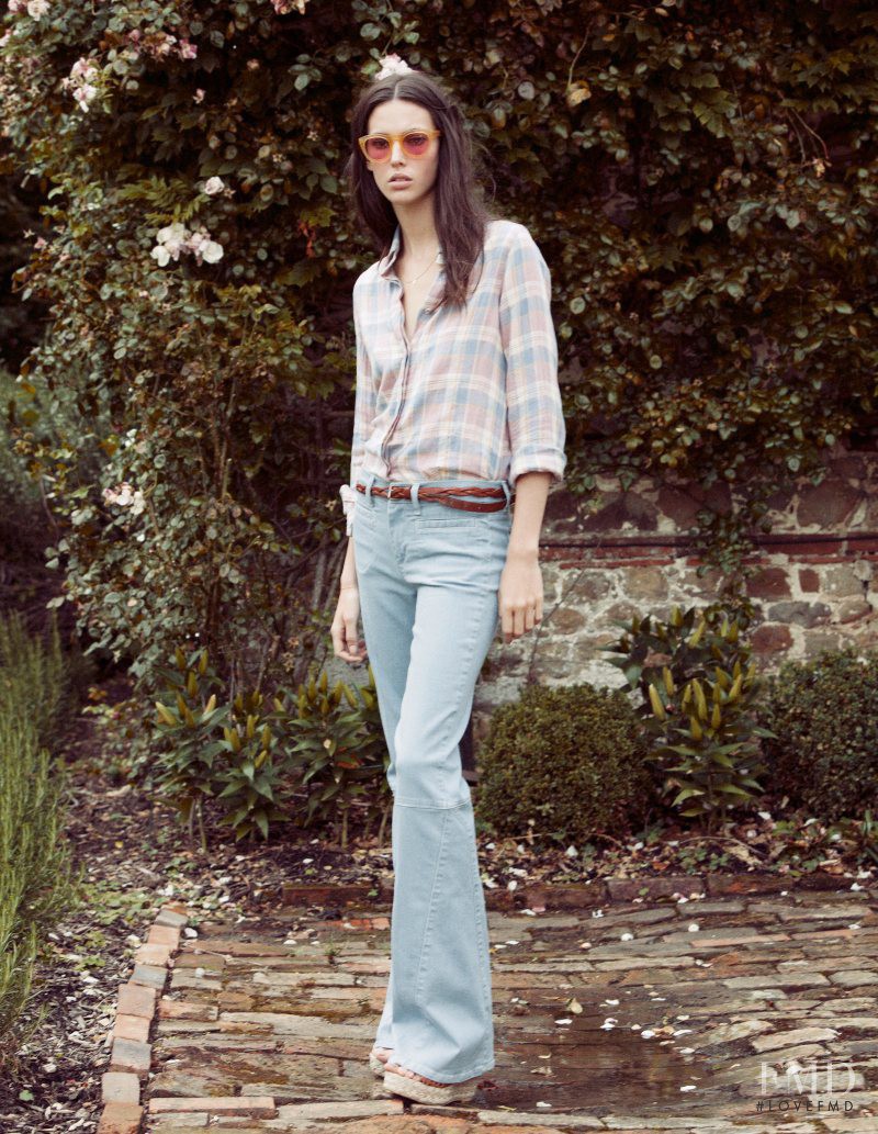 Ruby Aldridge featured in  the MiH Jeans lookbook for Spring/Summer 2012