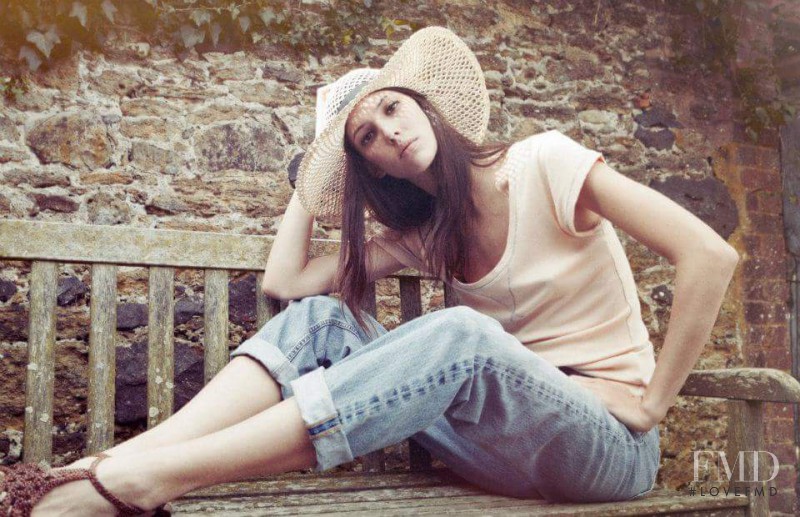 Ruby Aldridge featured in  the MiH Jeans lookbook for Spring/Summer 2012