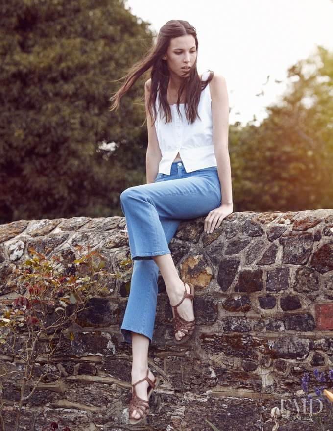 Ruby Aldridge featured in  the MiH Jeans lookbook for Spring/Summer 2012