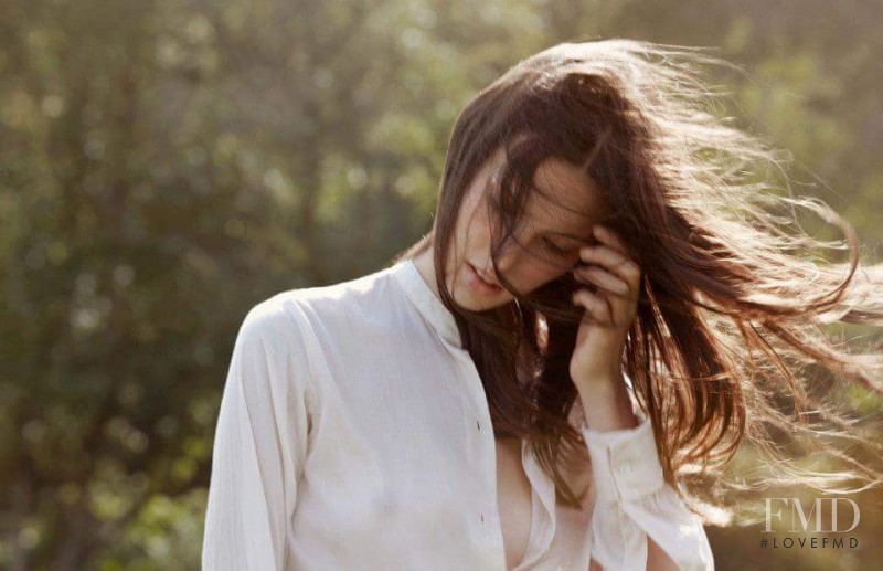 Ruby Aldridge featured in  the MiH Jeans lookbook for Spring/Summer 2012