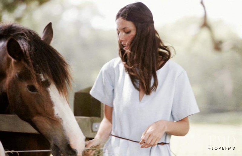 Ruby Aldridge featured in  the MiH Jeans lookbook for Spring/Summer 2012