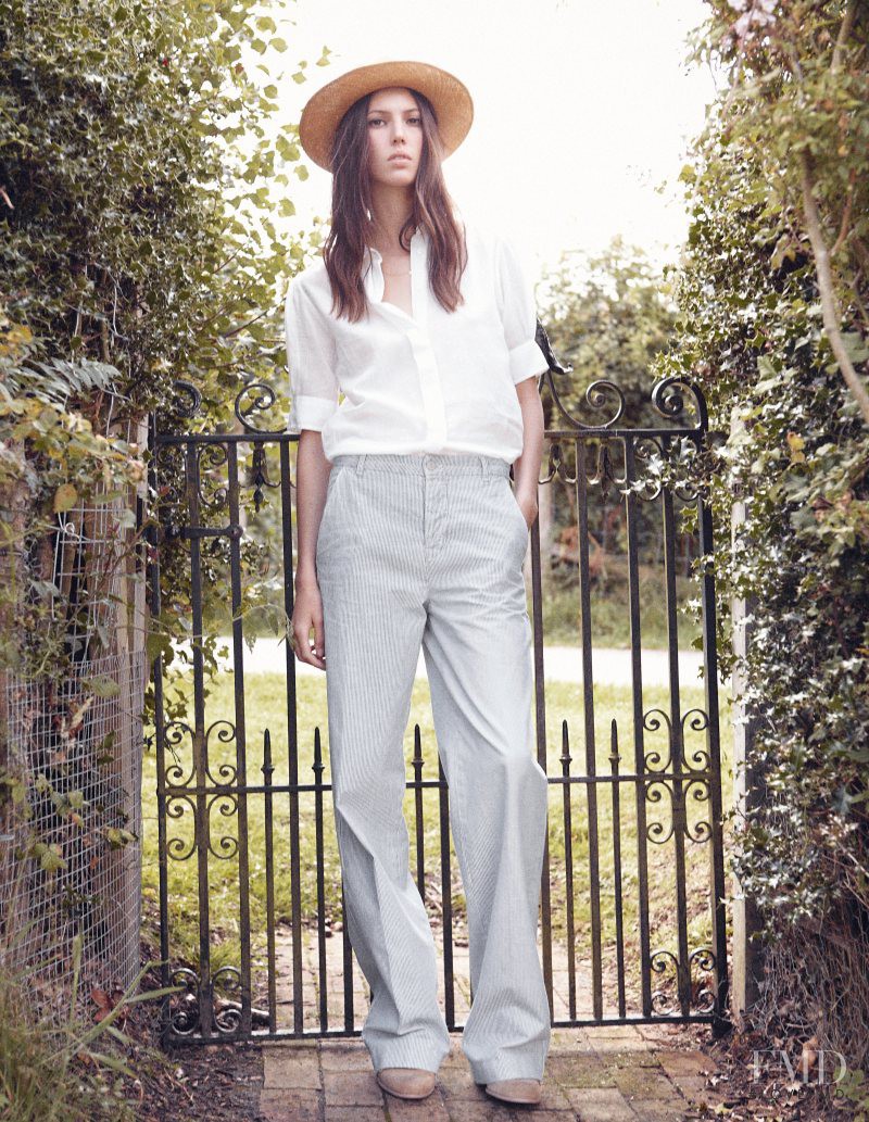 Ruby Aldridge featured in  the MiH Jeans lookbook for Spring/Summer 2012