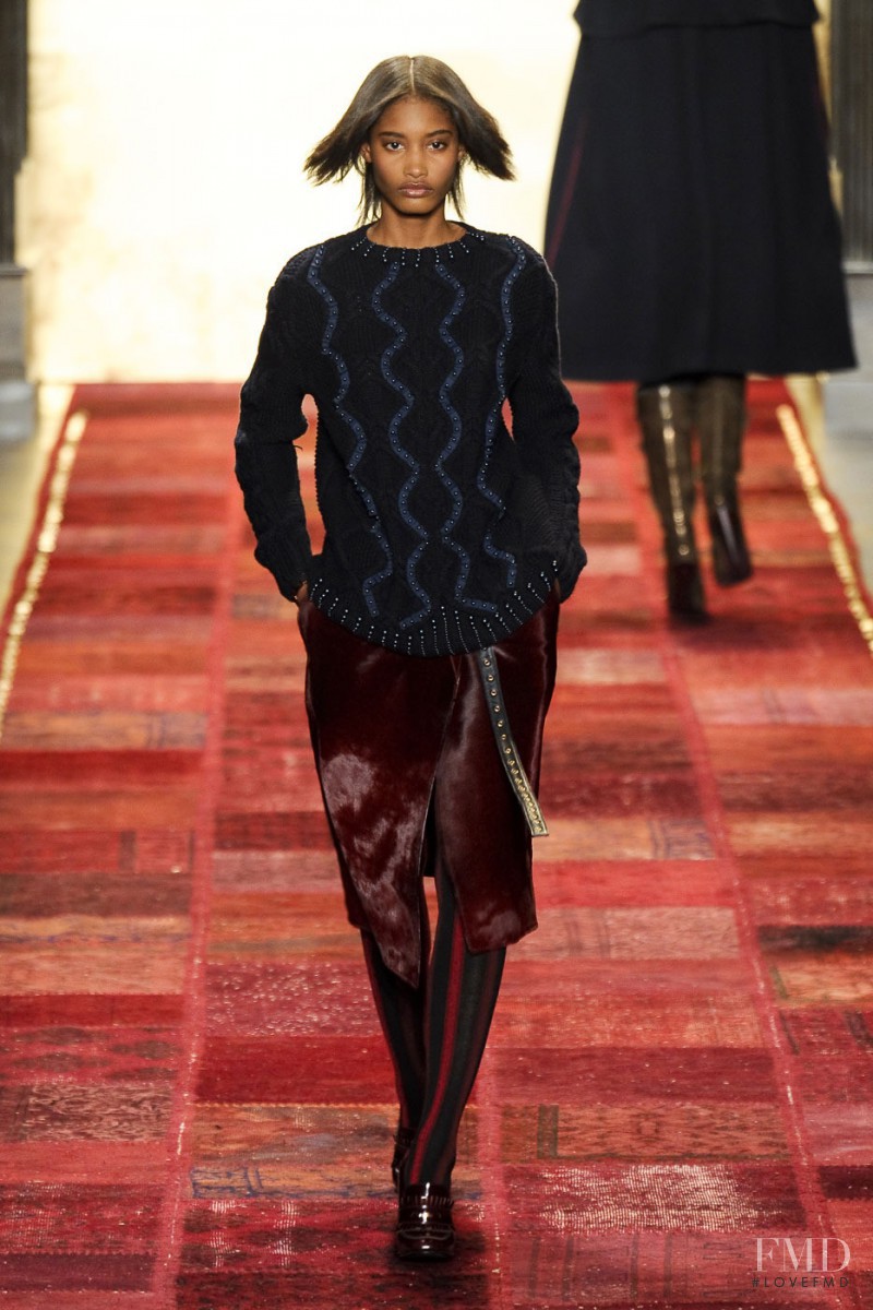 Melodie Monrose featured in  the Tommy Hilfiger fashion show for Autumn/Winter 2011
