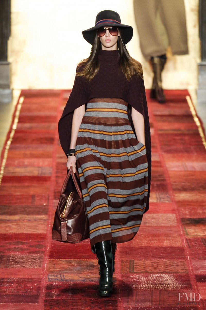 Ruby Aldridge featured in  the Tommy Hilfiger fashion show for Autumn/Winter 2011