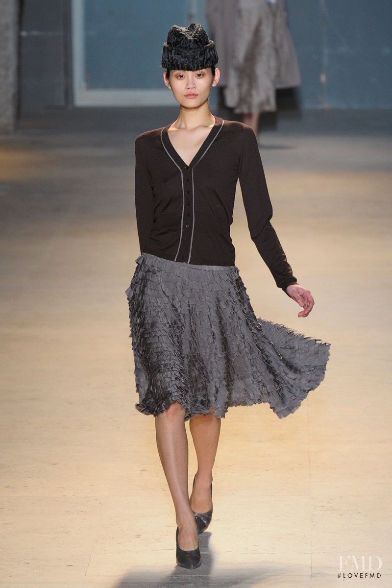 Ming Xi featured in  the Rochas fashion show for Autumn/Winter 2011