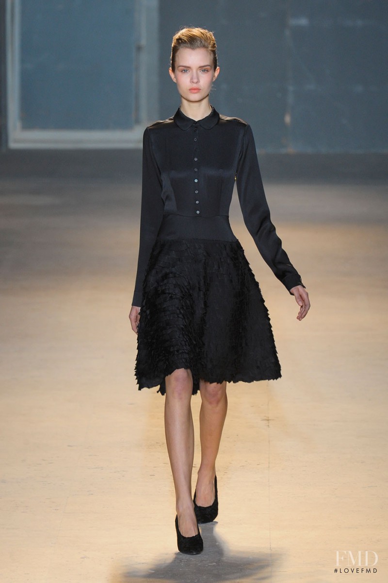 Josephine Skriver featured in  the Rochas fashion show for Autumn/Winter 2011