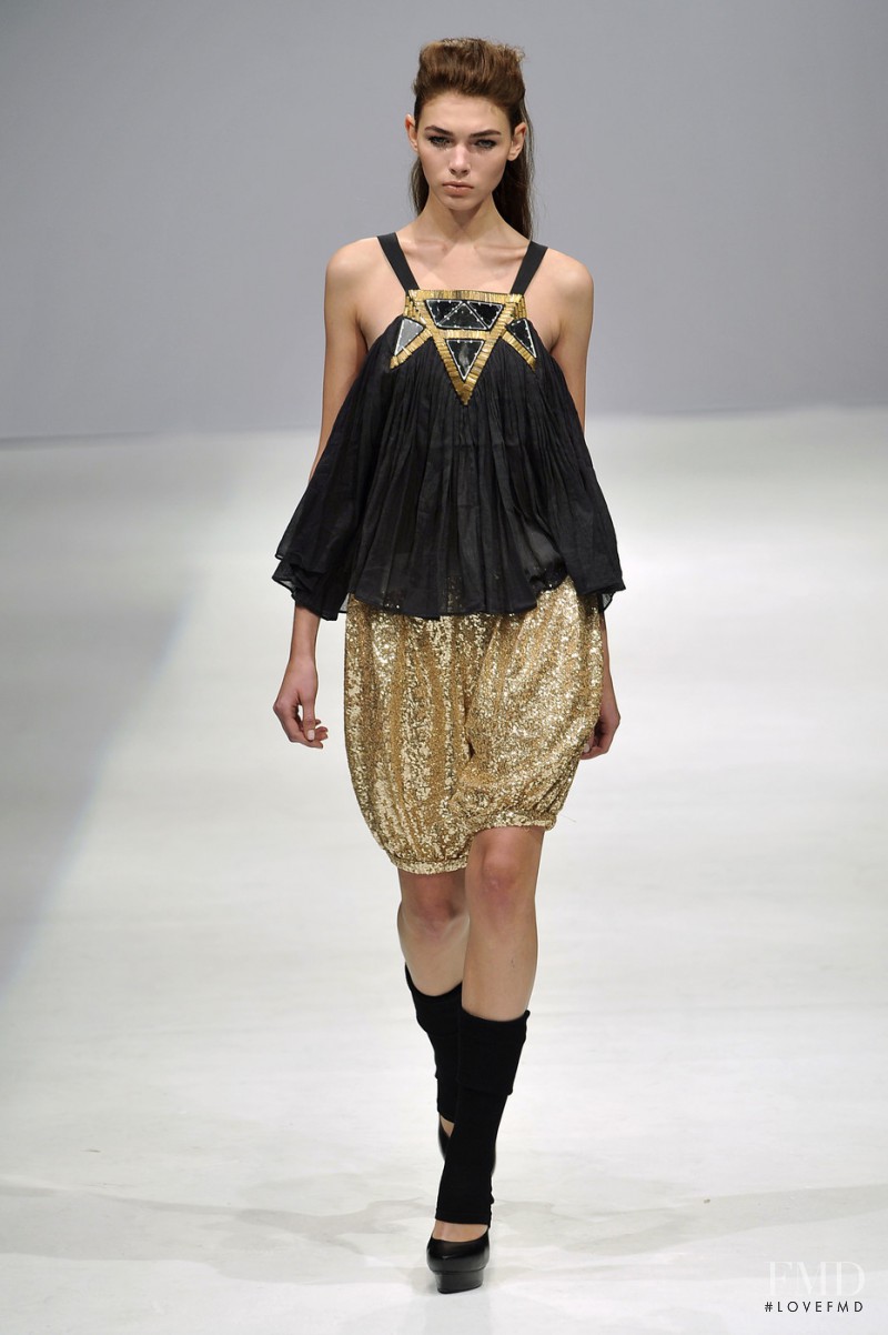 Keats Kolyasnikova featured in  the Sass & Bide fashion show for Spring/Summer 2010