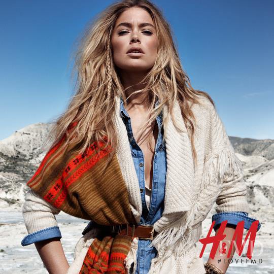 Doutzen Kroes featured in  the H&M catalogue for Winter 2013