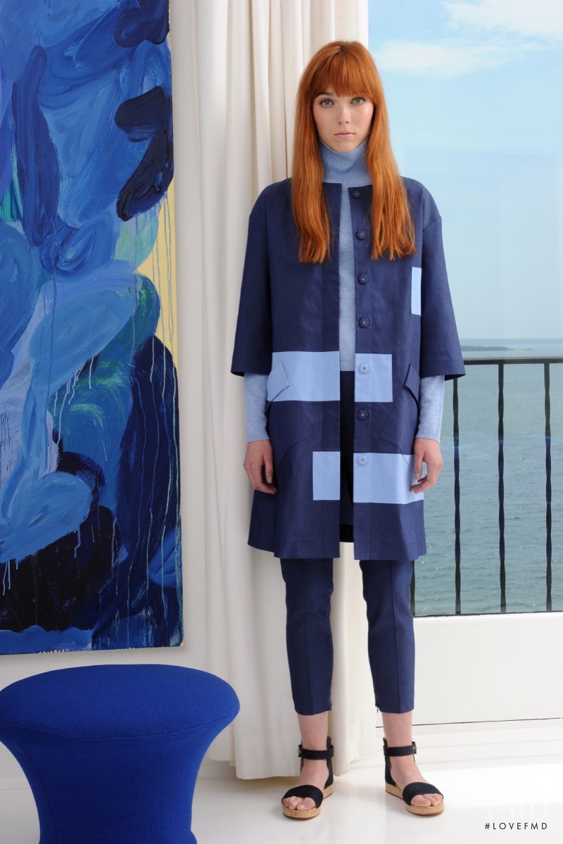 Briley Jones featured in  the Lisa Perry fashion show for Resort 2016