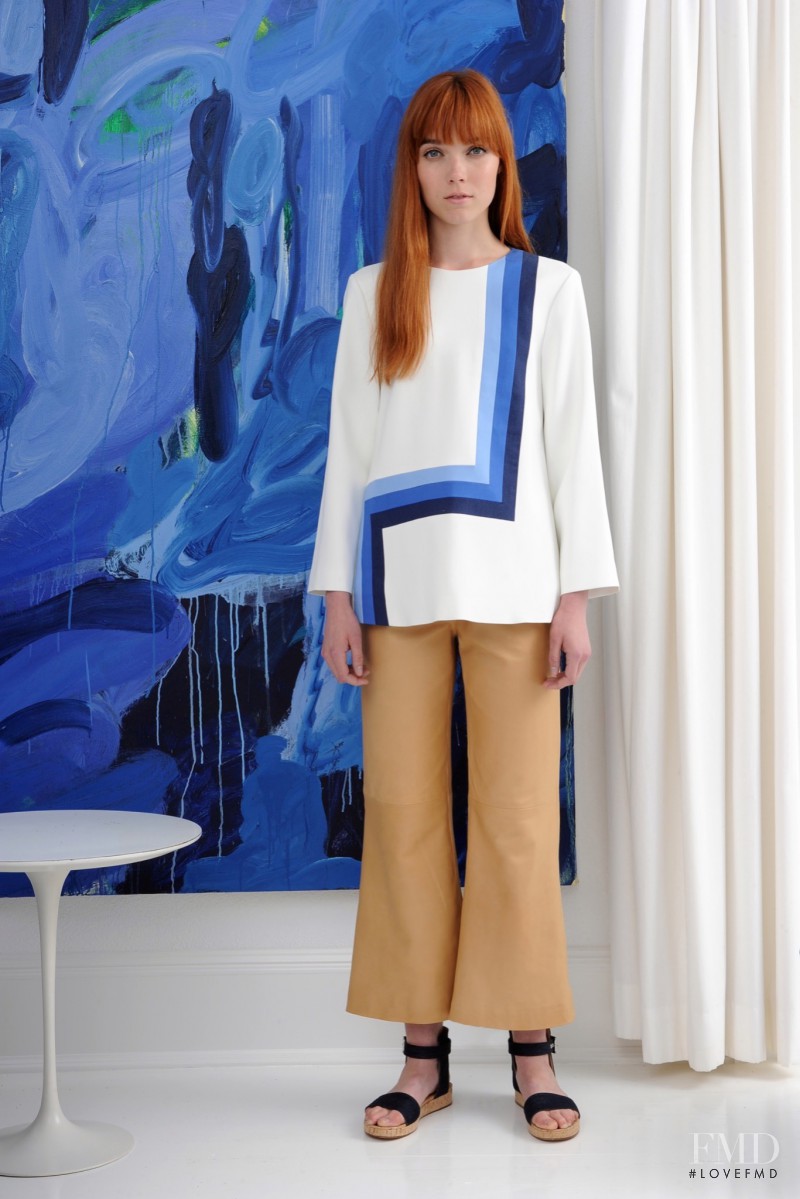 Briley Jones featured in  the Lisa Perry fashion show for Resort 2016