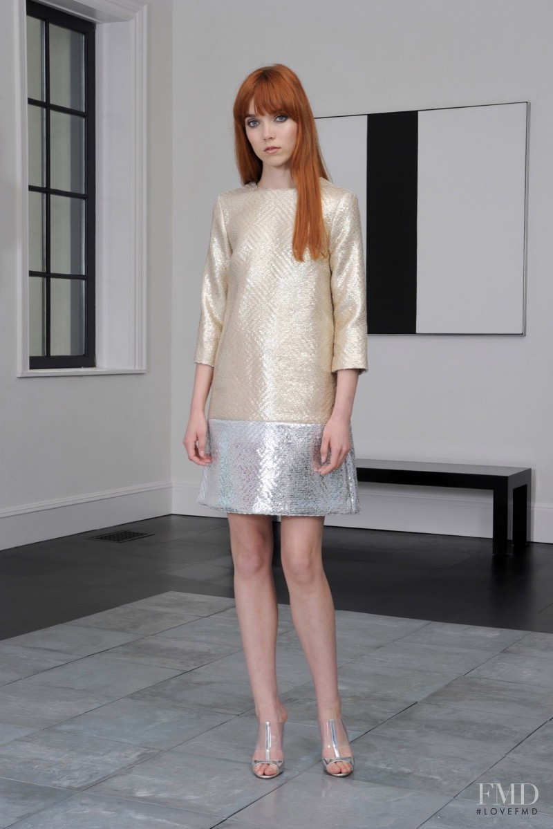 Briley Jones featured in  the Lisa Perry fashion show for Resort 2016