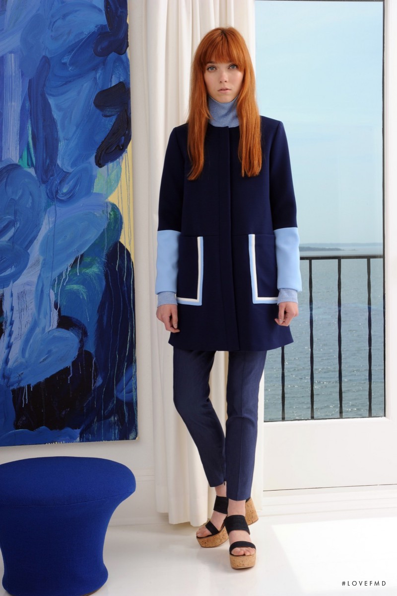 Briley Jones featured in  the Lisa Perry fashion show for Resort 2016