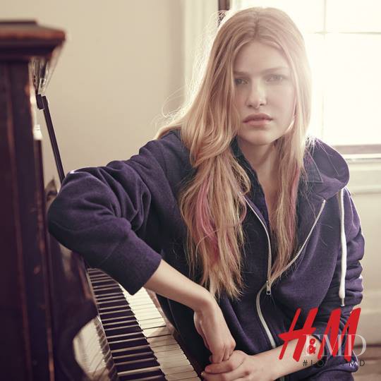 Louise Parker featured in  the H&M Divided advertisement for Fall 2013