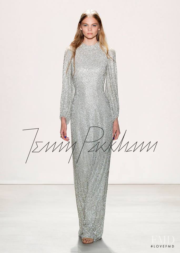 Jenny Packham fashion show for Spring/Summer 2016