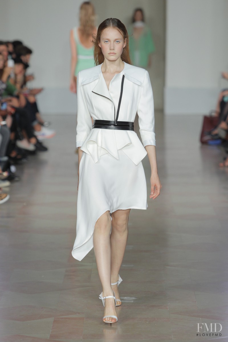 Natalia Bulycheva featured in  the Luis Buchinho fashion show for Spring/Summer 2015