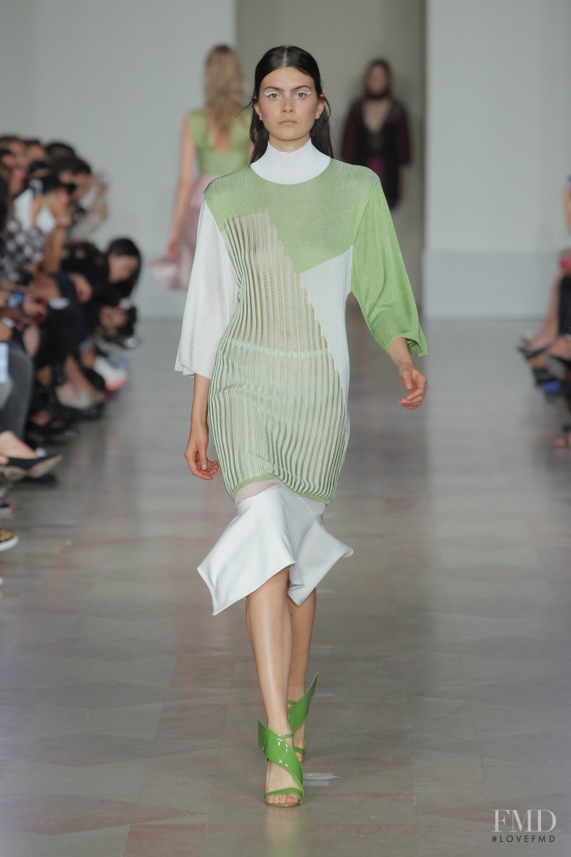Kim Valerie Jaspers featured in  the Luis Buchinho fashion show for Spring/Summer 2015