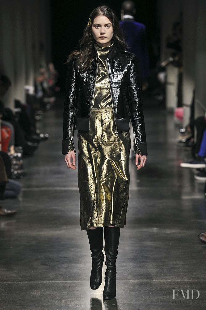 Kim Valerie Jaspers featured in  the Lutz Huelle fashion show for Autumn/Winter 2015