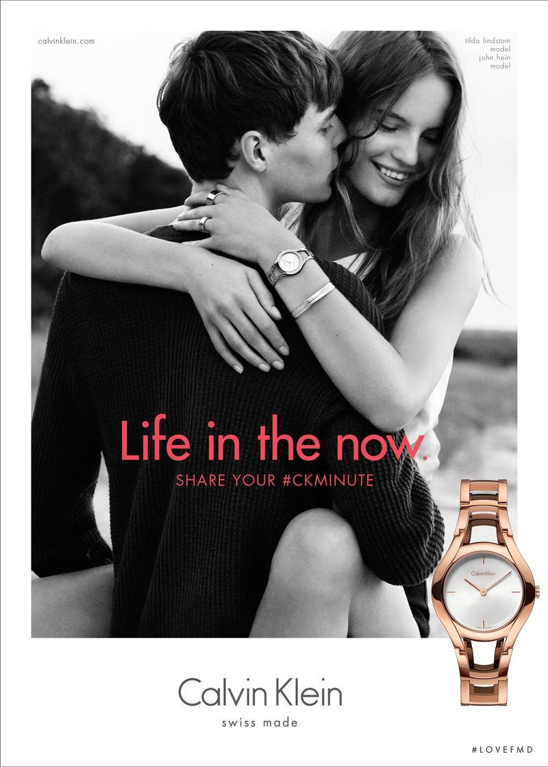 Ck Calvin Klein Watches advertisement for Spring/Summer 2016