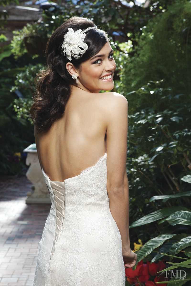 Lauren Layne featured in  the Sincerity Bridal lookbook for Spring 2013