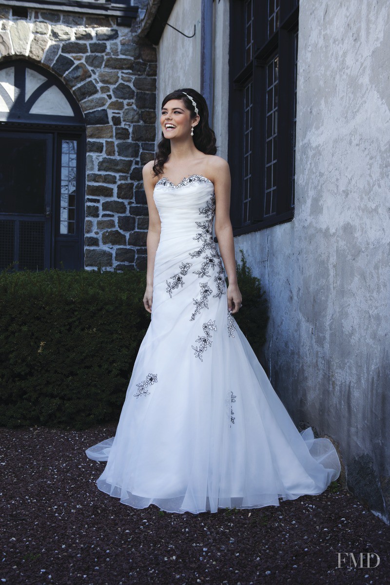 Lauren Layne featured in  the Sincerity Bridal lookbook for Spring 2013