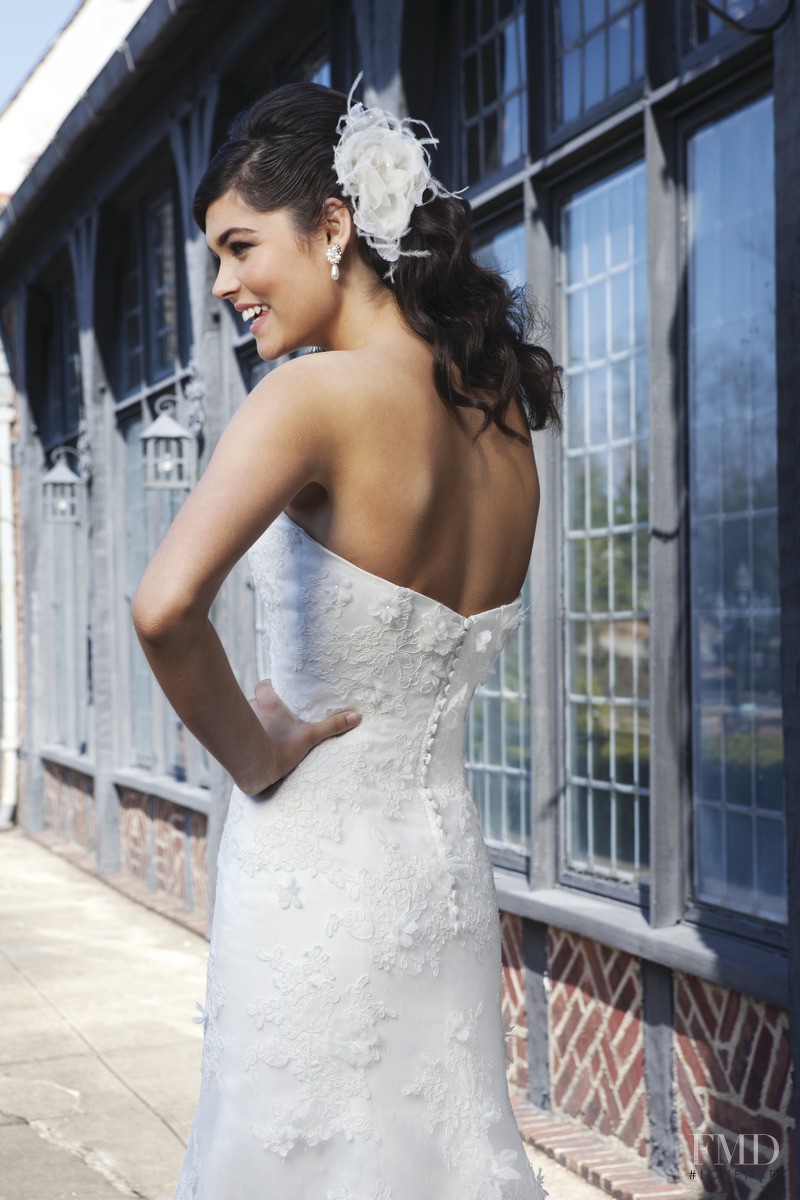 Lauren Layne featured in  the Sincerity Bridal lookbook for Spring 2013