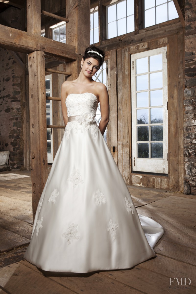 Lauren Layne featured in  the Sincerity Bridal lookbook for Spring 2013