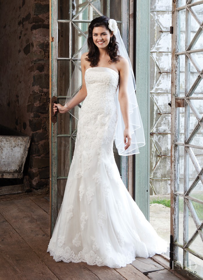 Lauren Layne featured in  the Sincerity Bridal lookbook for Spring 2013