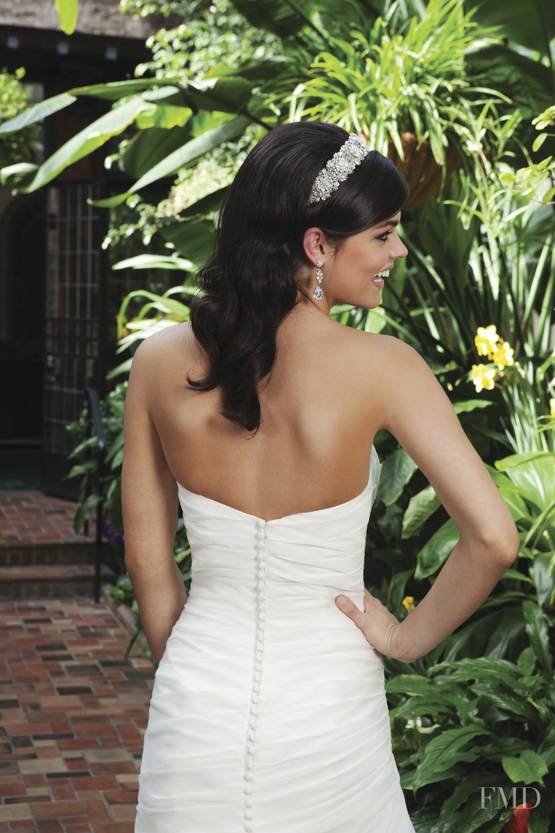 Lauren Layne featured in  the Sincerity Bridal lookbook for Spring 2013