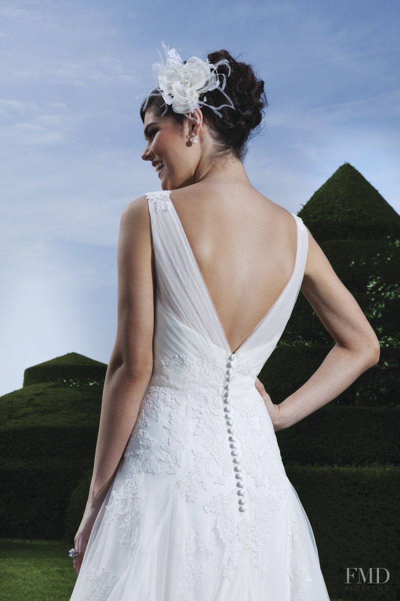 Lauren Layne featured in  the Sincerity Bridal lookbook for Spring 2013