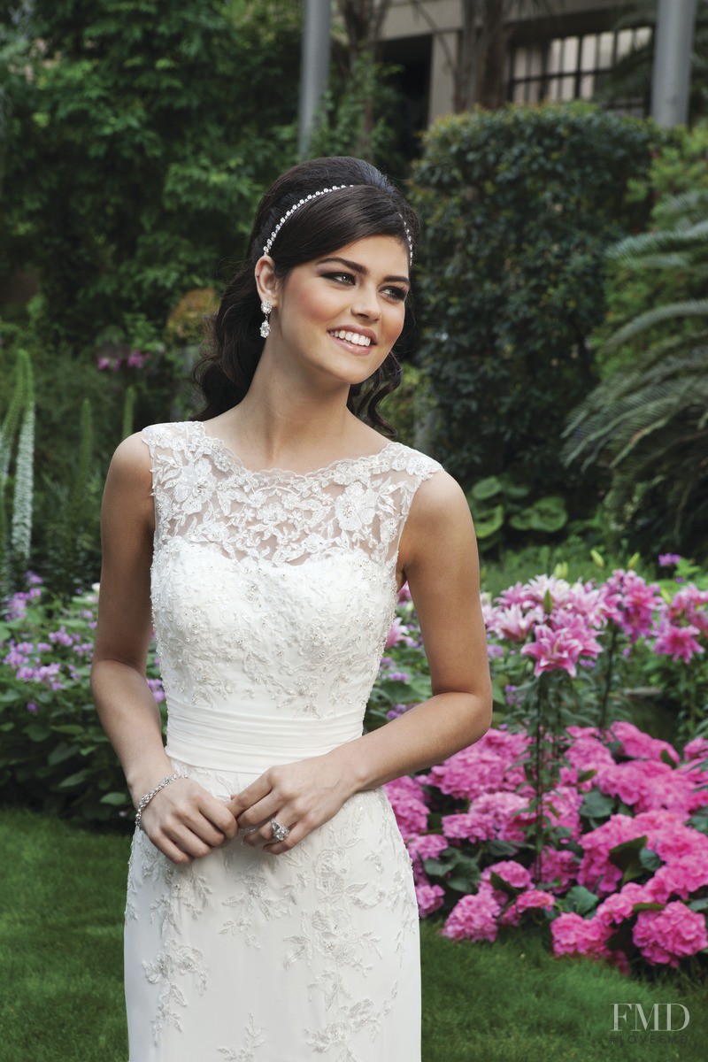 Lauren Layne featured in  the Sincerity Bridal lookbook for Spring 2013